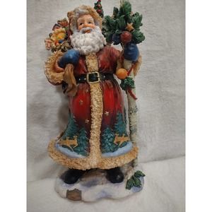 Santa Claus Figurine House Of Lloyd Christmas Around The World 10 In Tall By...